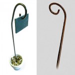 Houder naamplaatjes leisteen 80cm X 10 stuks