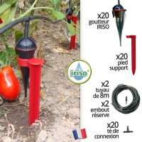 IRISO druppelteller- tuinkit x 20