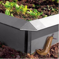 moestuinbak met anti-slakken boord