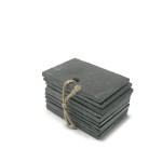 Naamplaatjes in leisteen 95 x 70mm - set van 10 stuks