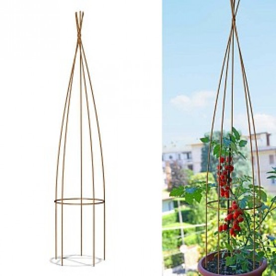 Klimsteun - obelisk in boogvorm - 150 cm (H)chat-KA7S/063