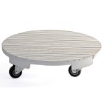 ronde transportplank voor planten met 40cm diameter