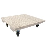 vierkante transportplank voor planten - 40 x 40 cm