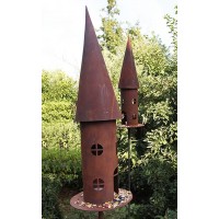 voederhuisje in metaal